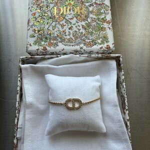 Dior Gold Interlocking Circles Bracelet